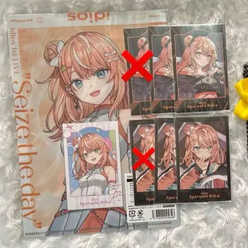 idios first Live Day2 폴라로이드풍 카드 이가라시 리카