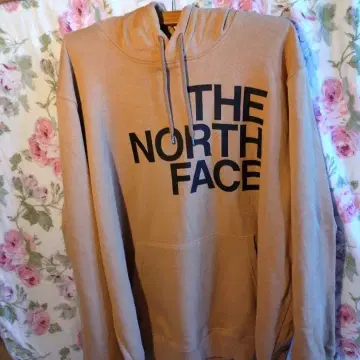 THE NORTH FACE 베이지 후드티