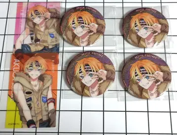 에이트리 이십오죽 아쿠타 캔뱃지