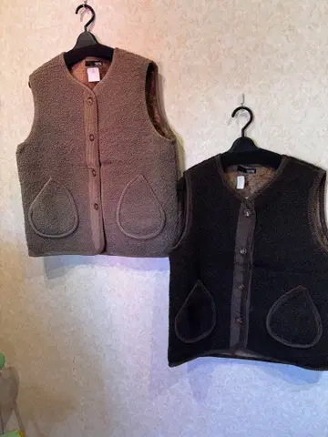 보아 베스트 안감도 보아로 따뜻한 베이지