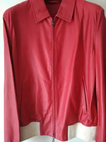 SARTORIA ITALIANA 이탈리아제 가죽 블루종 미사용 새상품