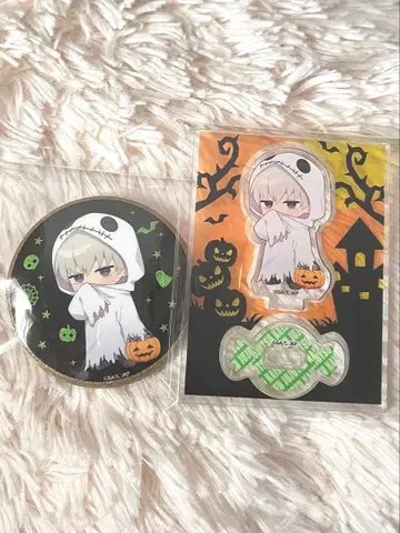 주술회전 말큐브 아크릴 스탠드 캔뱃지 할로윈ver. 이누마키