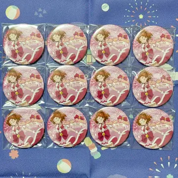 프리큐어 플로라 캔뱃지 12개