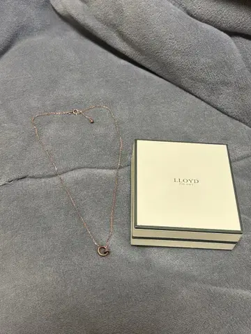LLOYD 로즈 골드 목걸이