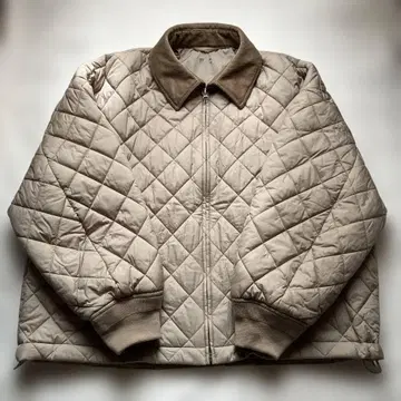 UNIQLO C 퍼프테크 블루종 밑단 드로 코드 베이지 L