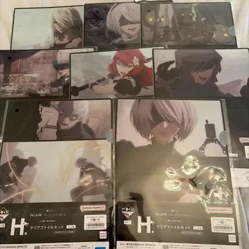 제일복권 NieR:Automata 클리어 파일 H상 8종 세트
