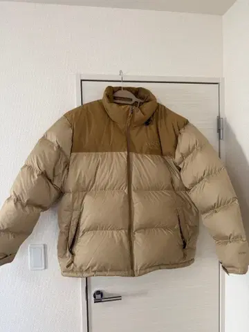 THE NORTH FACE 다운 자켓 XXL 베이지/브라운