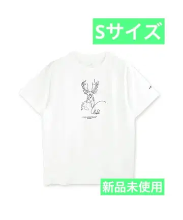 CALL&RESPONSE 프린트 반팔T셔츠(사슴) 화이트