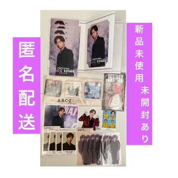 카와이 후미토 폴라로이드 아크릴 스탠드 캔뱃지 5 STARS 특전 오프샷