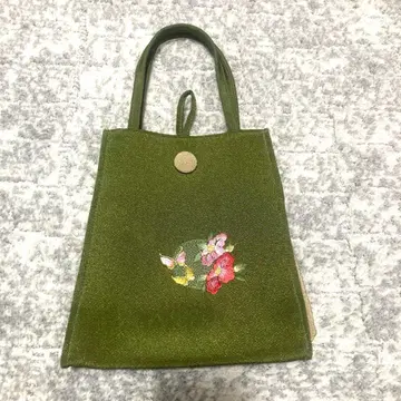 쿄고쿠이와이 크레이프 원단 토트백