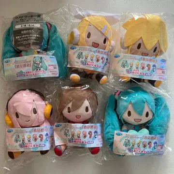 하츠네 미쿠 후와푸치 봉제 인형 6개