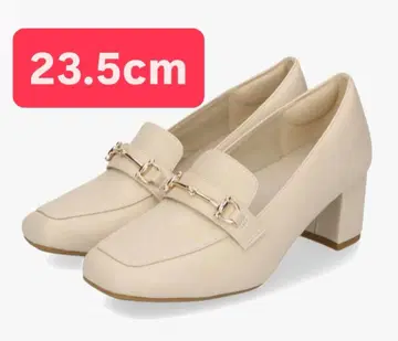 오리엔탈 트래픽 점프 가능한 펌프스 23.5 베이지 로퍼 펌프스