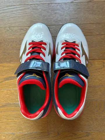 Mizuno 트레이닝 슈즈 화이트/레드/네이비