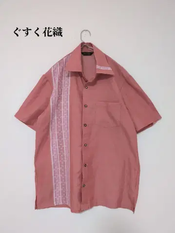 새상품급 고급 카리유시 의류 구스쿠 꽃 무늬 민서 패턴 L 사이즈