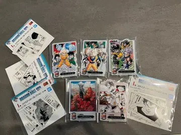 드래곤볼 40th 제일복권 F상 5종 l상 스티커