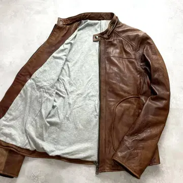 부드러운 양가죽 유니버설 랭귀지 싱글 라이더 램 가죽 L