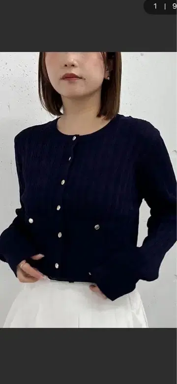 archives 가는 케이블 라이트 니트 가디건