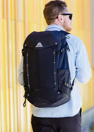 GREGORY 그레고리 블랙 백팩 컴퍼스 40 해외여행