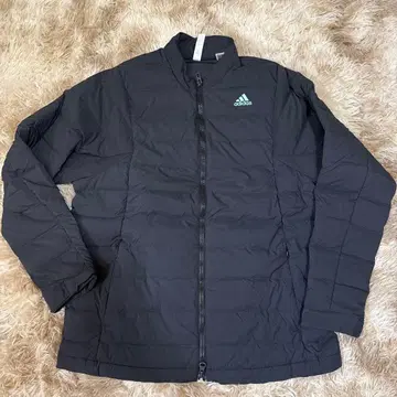 adidas 블랙 퍼퍼 자켓 M