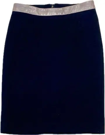 신동 쓰리 도츠 three dots 스트레치 레이온 타이트 스커트 블랙