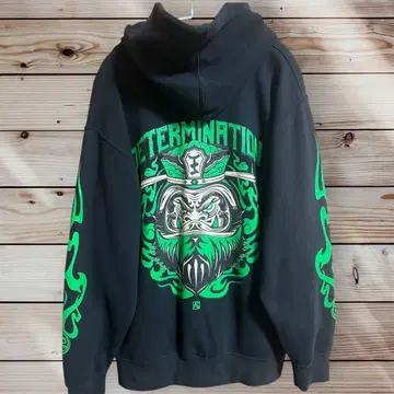 DETERMINATION PROCLUB 염라대왕 후드티 후디