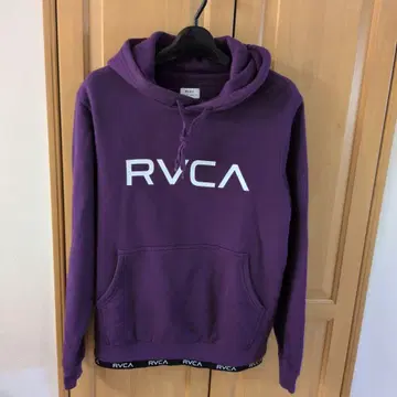 RVCA 후드티 남성용 후드티 퍼플 후드티