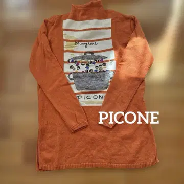 피코네 스웨터 오렌지 38