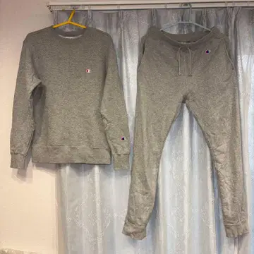 Champion 그레이 트레이닝복 셋업