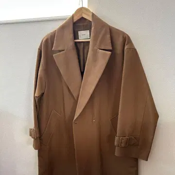 [ 이에나 ] 체스터 코트 브라운