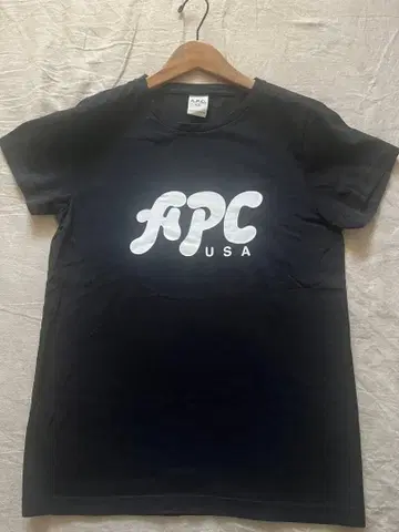 A.P.C. 여성용 블랙 티셔츠 L