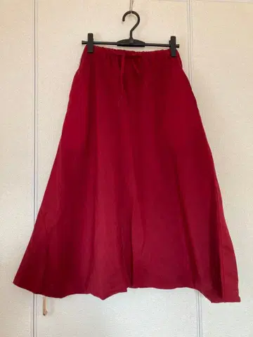 SOU SOU 소우소우 모스린 후지 크림슨 컬러 xs 사루엘