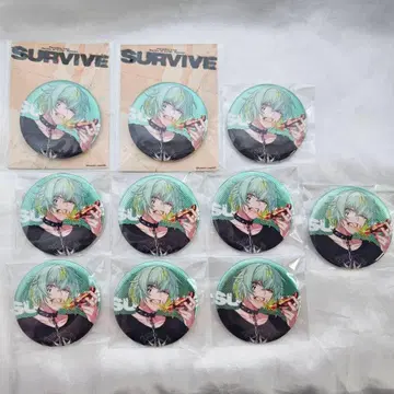 ParadoxLive 파라라이 BIG 캔뱃지 SURVIVE 미코시바 켄타