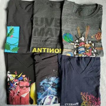 UVERworld 티셔츠 M 사이즈 6장