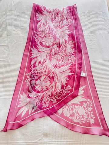 MACKINTOSH LONDON 꽃무늬 스톨 핑크