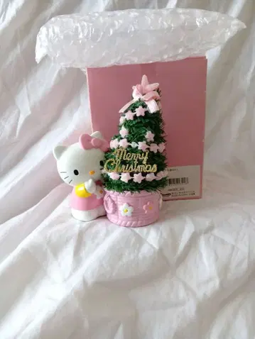 레어 헬로키티 미니 크리스마스 트리 레트로