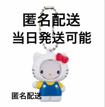 산리오 키티 사진 프레임 마스코트 키링 얼굴 끼우기 가챠