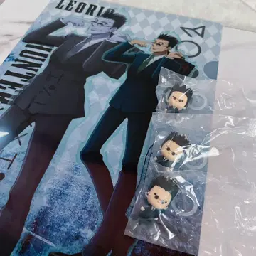 HUNTER x HUNTER 메지루시 액세서리 클리어 파일 레오리오