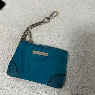 터콰이즈 나일론 코인 케이스