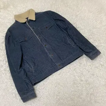 L.L.Bean 엘엘빈 코듀로이 자켓 보아 안감 네이비 컬러 S