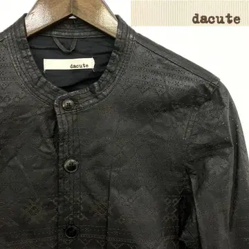 dacute 양가죽 노카라 자켓 펀칭 가죽 dacute 이탈리아제