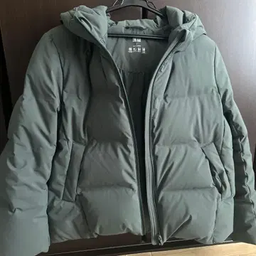 UNIQLO 다운 S 그린