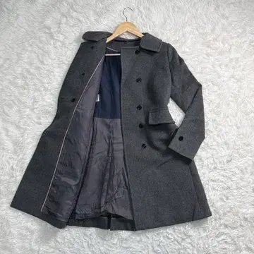 Paul Smith BLACK LABEL 그레이 피코트 더블 브레스트