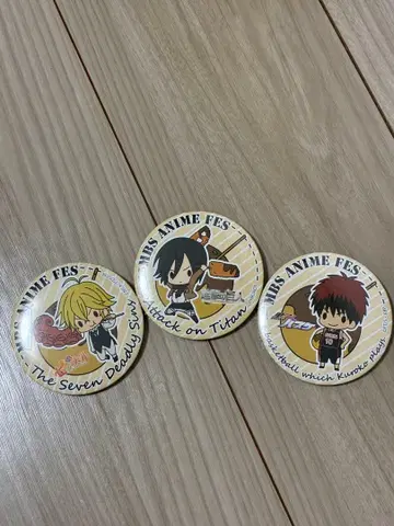 MBS 애니메이션 페스티벌 2017 캔 배지