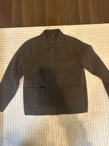 UNIQLO 니트 풀 지퍼 자켓