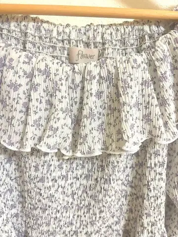 flower 꽃무늬 블라우스