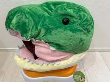 공룡 다이너소어 봉제 인형 마스크 모자