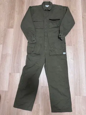 SASSAFRAS 올인원 사사프라스 작업복 올리브 헤링본 L