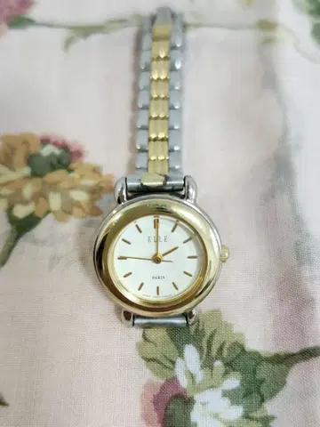 손목시계 여성용 EL LE 실버골드콤비