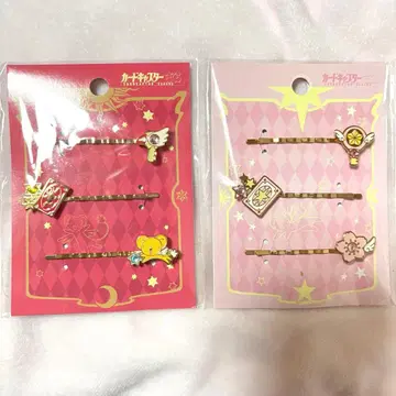 카드캡터 사쿠라 크로우카드 사쿠라카드 헤어핀 액세서리
