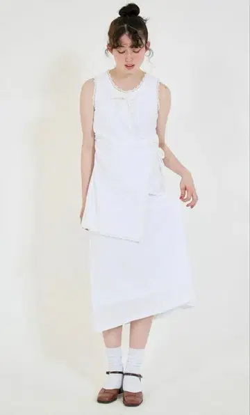 TINA: JOJUN 레이어드 코튼 원피스